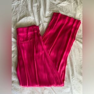 Zara • Pink Satin Pants